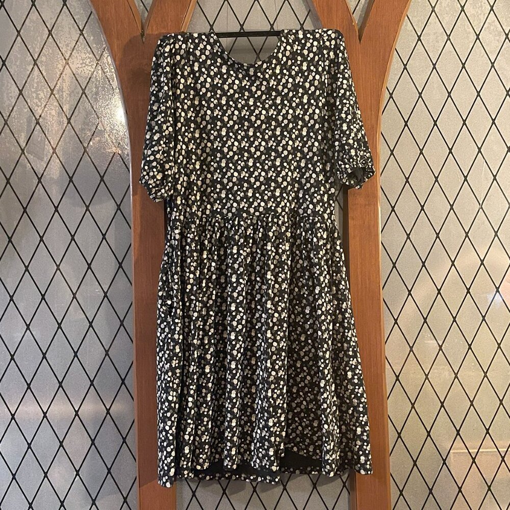 Inez Bubble Sleeve Dress